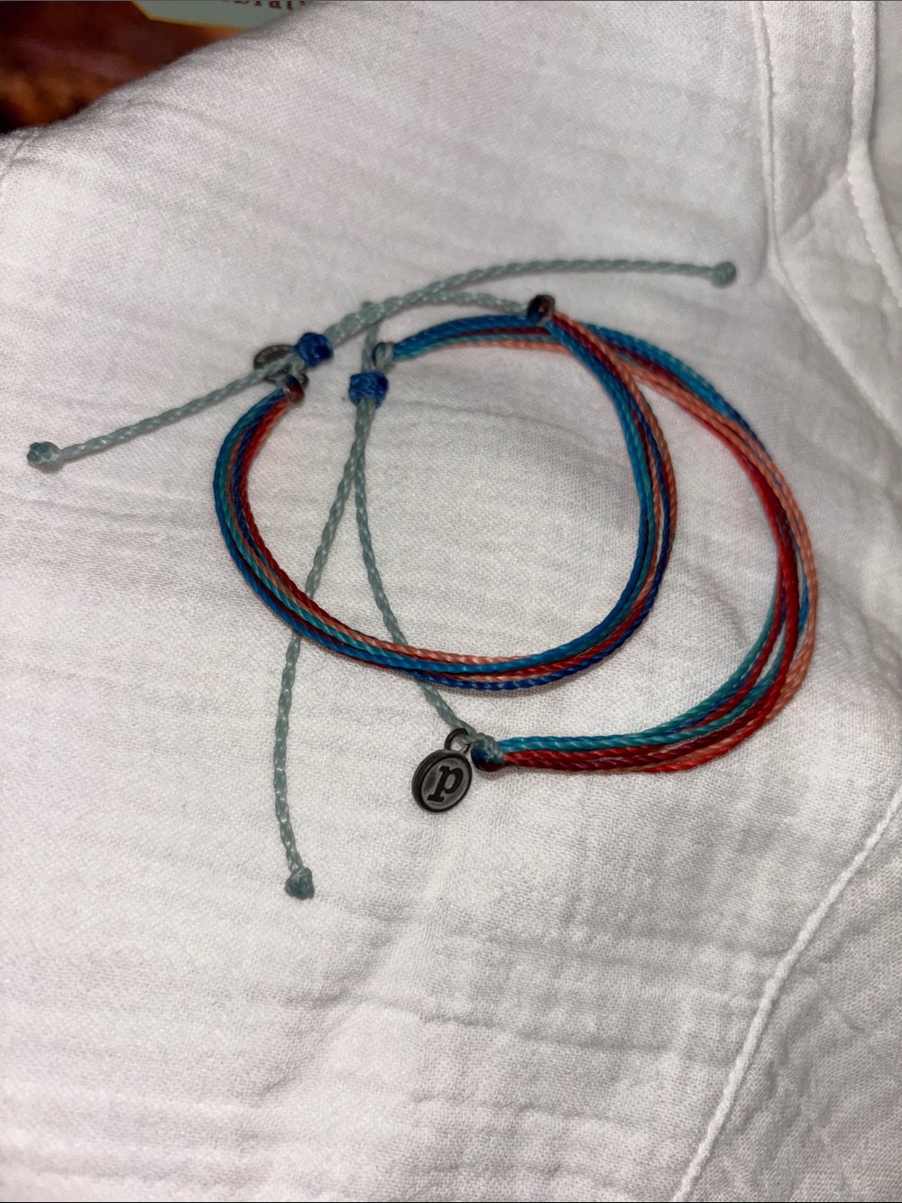 Pura Vida Bracelets, set of 4 Adjustable Multicolor String Bracelets NWOT - Picture 2 of 5